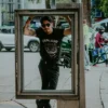 La vida es un Mosh original rockers negra (2)