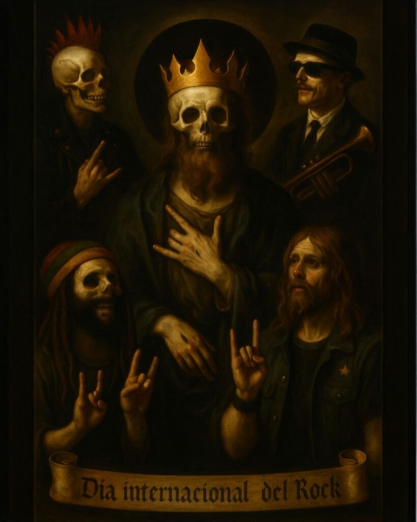 dia del rock paint dia del rock paint