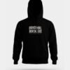 "Logo Hoodie Original Rockers" – Sudadera negra unisex