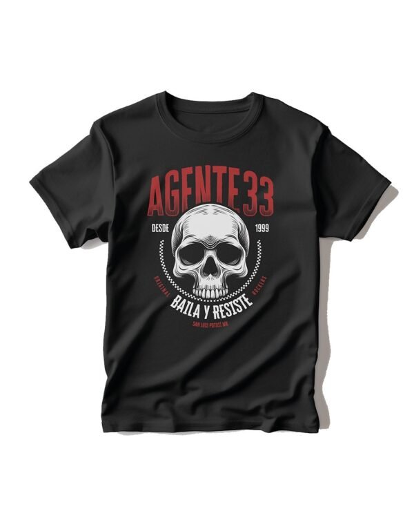 Playera Baila y Resiste de Agente 33 edición especial – Original Rockers