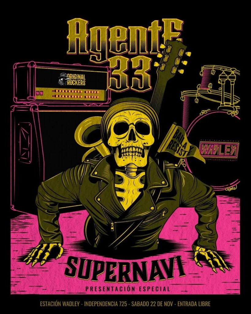 agente-33-baila-y-resiste-poster-oficial Póster oficial del show Agente 33 baila y resiste con invitado especial