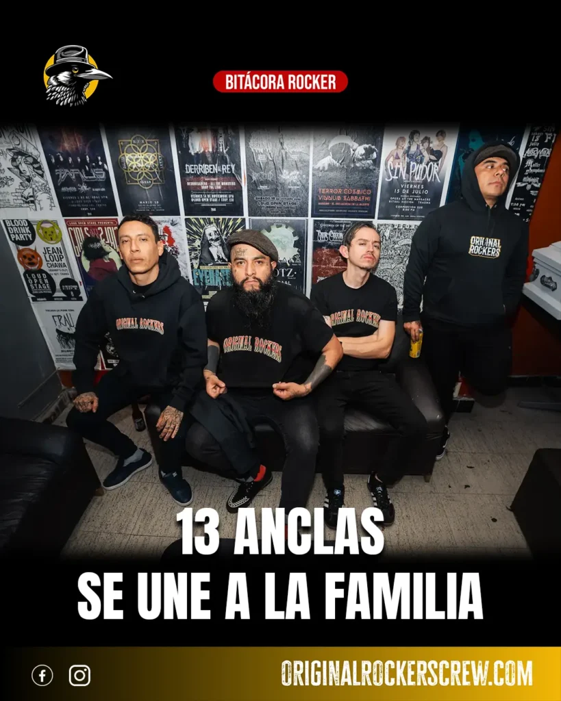 13 ANCLAS PUNK ROCK
