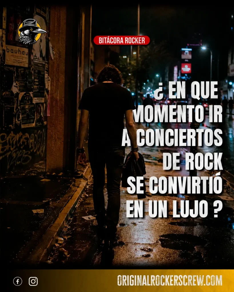 conciertos de rock por la ciudad