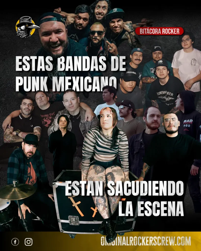 bandas mexicanas de punk rock en la escena