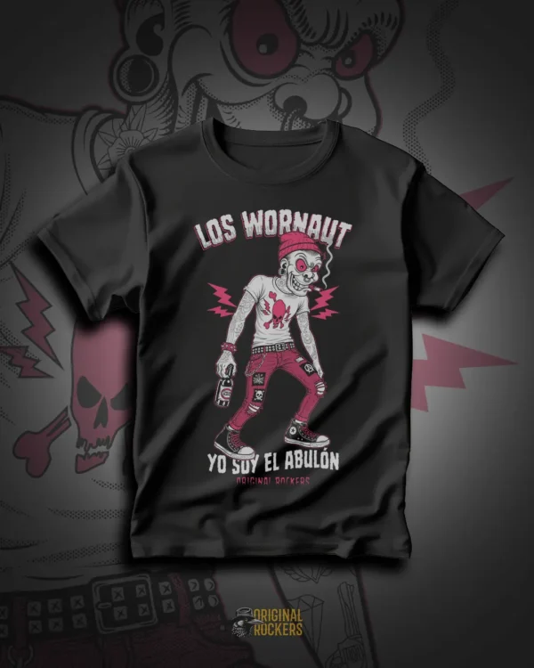 Playera el abulon los wornaut x original rockers website Los Wornaut Yo soy el abulon